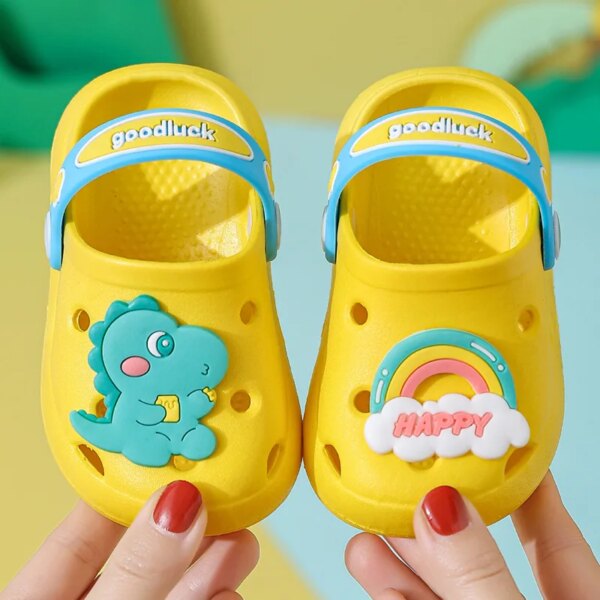 crocs bebe Pantoufles d'été pour enfants, chaussons pour filles, mignons, à l'offre elles souples