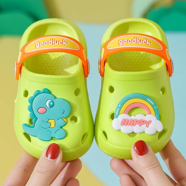 crocs bebe Pantoufles d'été pour enfants, chaussons pour filles, mignons, à l'offre elles souples