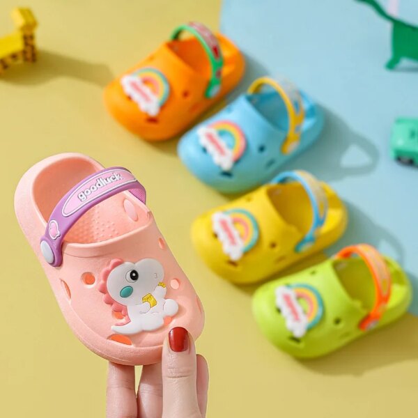 crocs bebe Pantoufles d'été pour enfants, chaussons pour filles, mignons, à l'offre elles souples