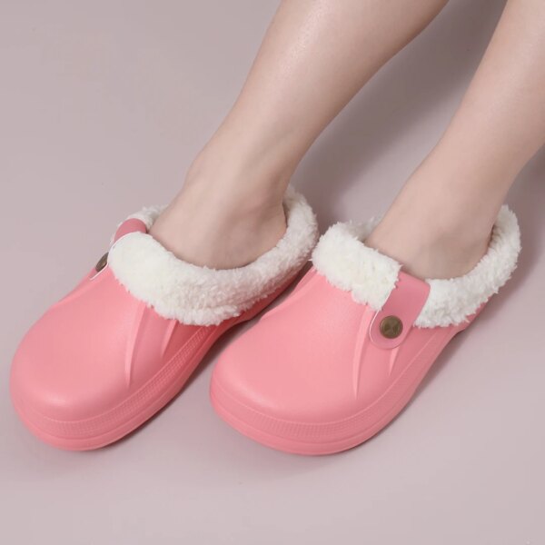 crocs enfant  pantoufles d'intérieur pour femmes, chaussures de jardin, souples et imperméables