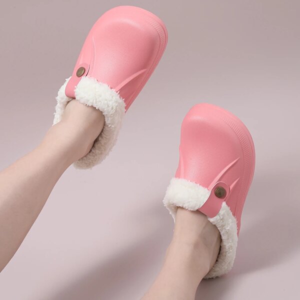 crocs enfant  pantoufles d'intérieur pour femmes, chaussures de jardin, souples et imperméables