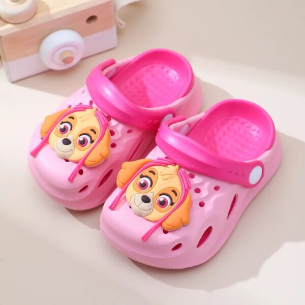 crocs enfant  Sandales Pat'Patrouille pour enfants, chaussures de diversification de l'eau