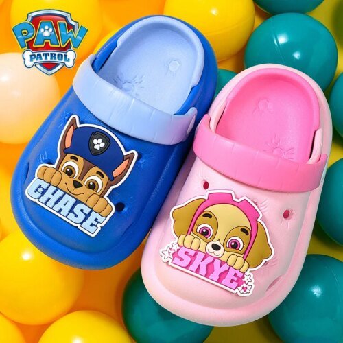 1629-75ccbe.jpg crocs enfant de dessin animé Paw Patrol pour enfants, pantoufles confortables, non ald