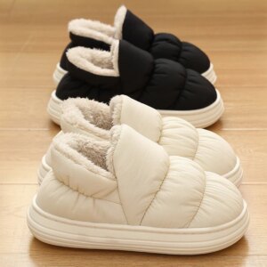 pantoufle femme en peluche pour hommes et femmes, Mules, Nik, Extérieur, Hiver, Maison, Chaud
