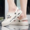 Sandales trouées pour hommes et femmes, chaussures à plateforme, sabots, pantoufles Baotou