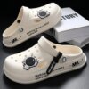 Sandales trouées pour hommes et femmes, chaussures à plateforme, sabots, pantoufles Baotou