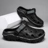 crocs Sabots légers en plastique pour hommes, sandales de travail de plage pour hommes, Everg