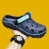 crocs Sabots légers en plastique pour hommes, sandales de travail de plage pour hommes, Everg