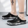 Crocs  de marque pour hommes, sandales décontractées, chaussures légères