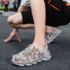 Crocs  d'été unisexes pour hommes et femmes, chaussures à plateforme, pantoufles de plage