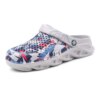 Crocs  d'été unisexes pour hommes et femmes, chaussures à plateforme, pantoufles de plage