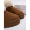 Bottes de neige chaudes en peluche épaissie pour femmes, chaussures en coton, grande taille, hiver, 2023
