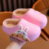 crocs enfant  Chaussons de dessin animé imperméables pour enfants, chaussures chaudes