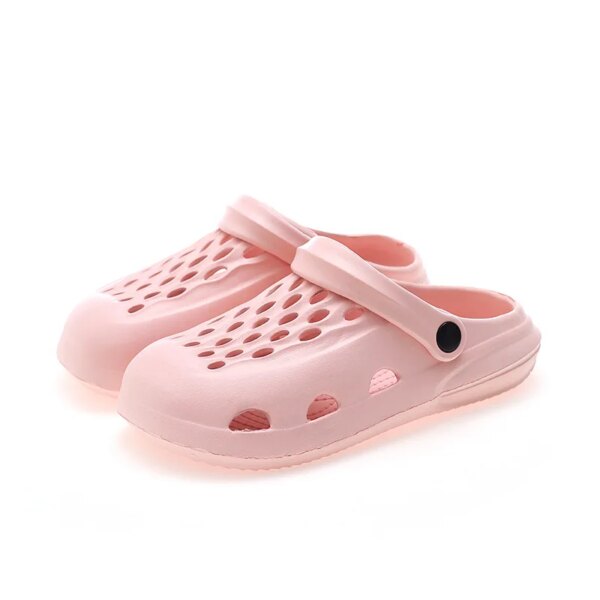 Crocs pour couples, pantoufles de plage pour femmes