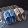 Crocs pour couples, pantoufles de plage pour femmes