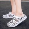 Crocs  respirantes pour hommes et femmes, pantoufles de maison en plein air, baskets décontractées à la mode