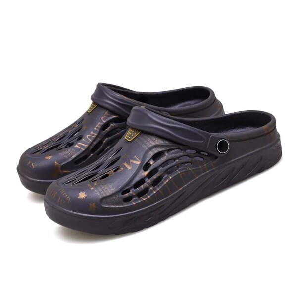 Crocs  respirantes pour hommes et femmes, pantoufles de maison en plein air, baskets décontractées à la mode