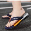 Tongs de plage décontractées pour hommes, pantoufles d'extérieur, pantoufles de mode respirantes