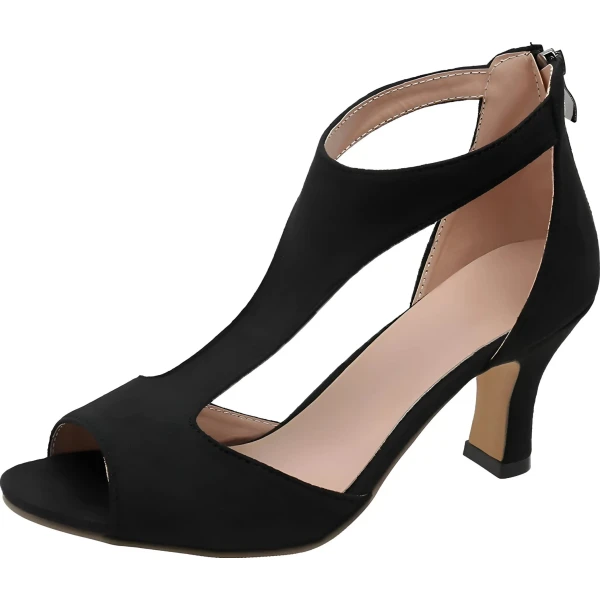 5669-5122d4.jpg Sandales Femmes Européen et Américain Simple Mode Retour Zipper