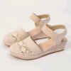Sandales Femmes Talon compensé Espadrilles Bout fermé Slingbac