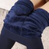 Leggings décontractés en velours Ogo pour femmes, pantalons skinny pour dame