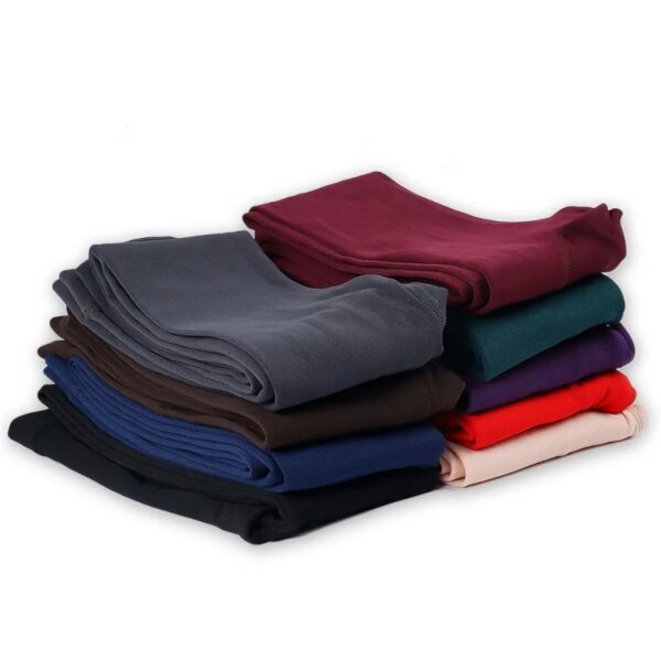 collant polaire Leggings élastiques taille haute en peluche pour femmes, bas épais en velours