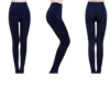 Collant polaire thermique en velours pour femme – Effet slim