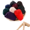 Collant polaire thermique en velours pour femme – Effet slim