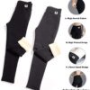 Legging en velours taille haute pour femme, pantalon extensible, confortable, garde au chaud