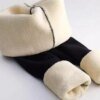 Legging en velours taille haute pour femme, pantalon extensible, confortable, garde au chaud