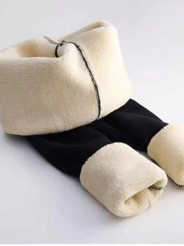 Legging en velours taille haute pour femme, pantalon extensible, confortable, garde au chaud