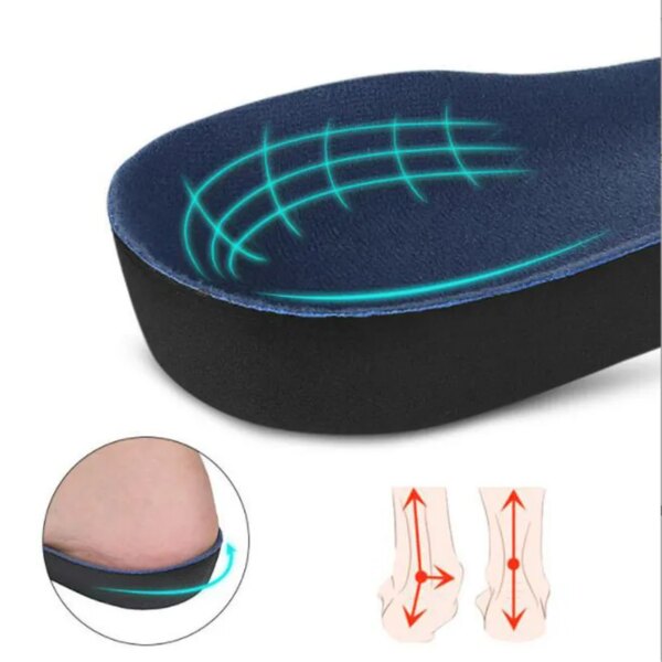 Semelle intérieure Orth4WD Sports pour hommes et femmes, pied plat, l'offre elles de soutien de la voûte plantaire