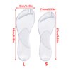 Coussinets en gel souple pour tongs, 1 paire, protège-chaussures, coussin métatarsien