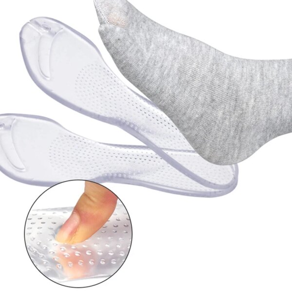 Coussinets en gel souple pour tongs, 1 paire, protège-chaussures, coussin métatarsien