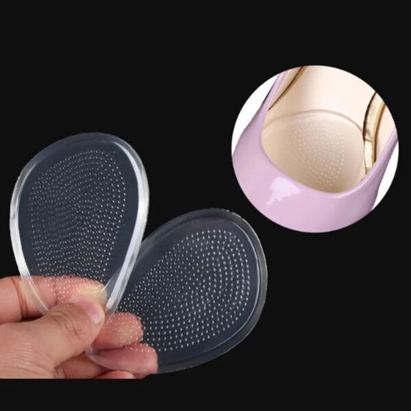 Semelles intérieures coordonnantes en silicone pour femme