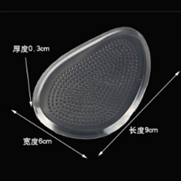 Semelles intérieures coordonnantes en silicone pour femme