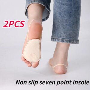 Sandales à talons hauts coordonnantes, l'offre elles invisibles à sept points, absorbant la sueur