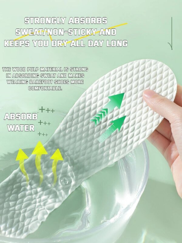 7258-d6d6a8.jpg Semelles intérieures en pâte de bois naturel pour hommes et femmes, fines, respirantes